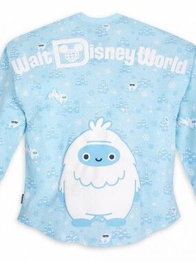 Disney Expedition Everest Yeti Blue Long Sleeve Spirit Jersey